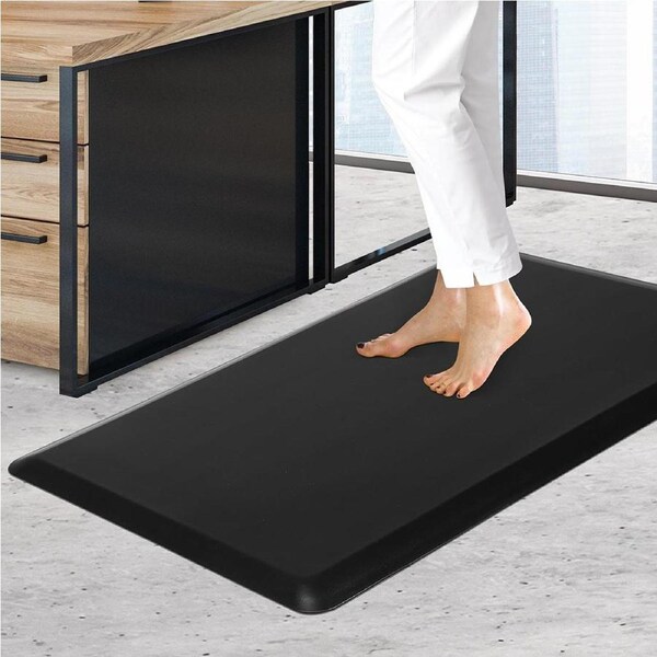 50x80cm Anti Fatigue Standing Mat Foam - Black