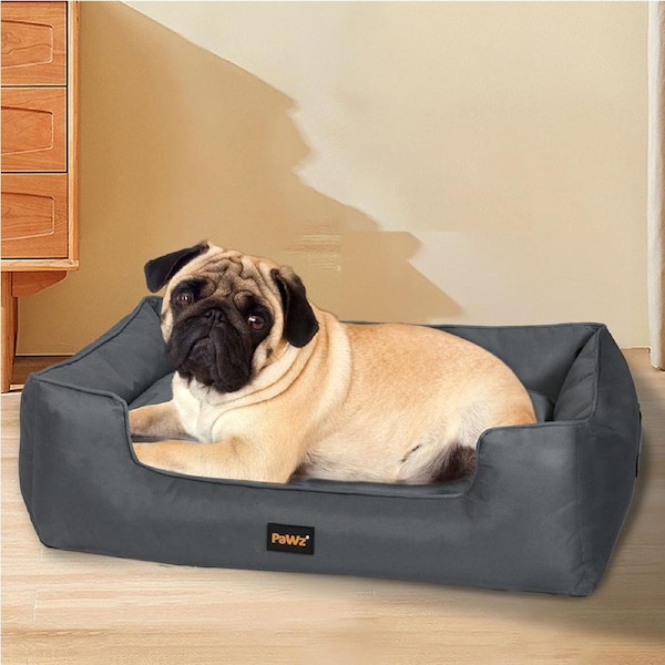 Pawz Waterproof Pet Dog Calming Bed Orthopaedic Sofa Removable Washable Medium