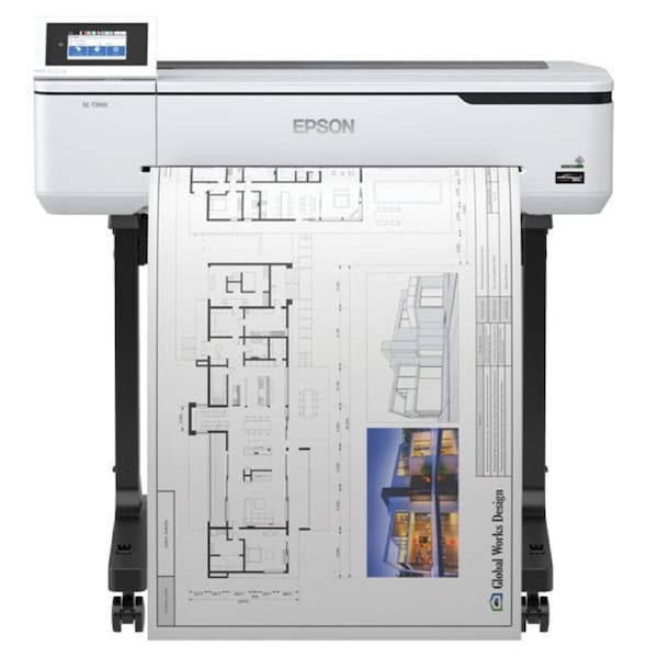Epson SureColor T3160 A1 24" Large Format Single Function Printer+STAND - CAD & POS printing C11CF11412 SCT3160N