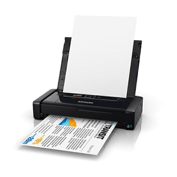 Epson Workforce WF-100 A4 Wireless Mobile Color Inkjet Printer+AirPrint w/ 215 inks C11CE05501 WF100