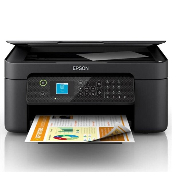 EPSON Workforce WF-2910 Print/Copy/Scan/Fax 4 Color Wifi Inkjet MFP Printer [C11CK64501] WF2910