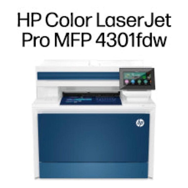 HP Color LaserJet Pro MFP 4301FDW All-in-One Multifunction Printer [4RA82F]