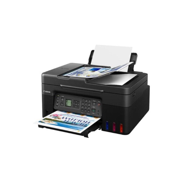 Canon PIXMA G4670 MegaTank 4-in-1 Multifunction Printer+ADF+FAX+1.35" Mono LCD