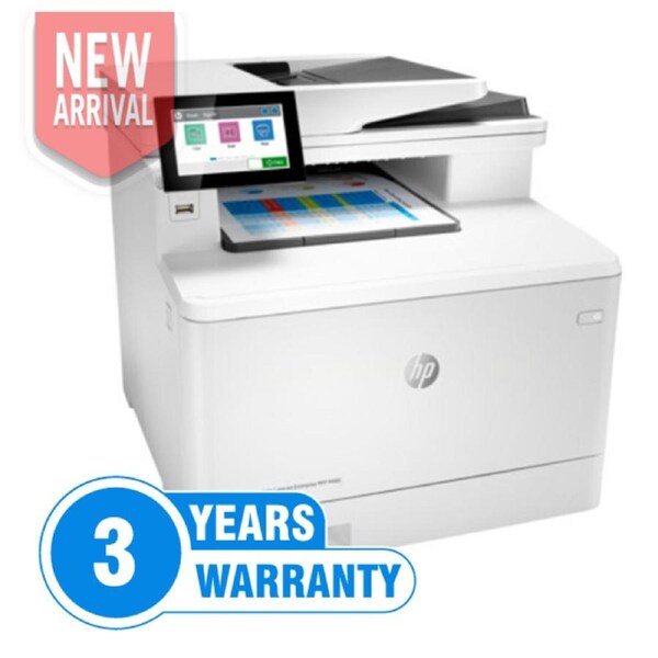 HP Color LaserJet Enterprise MFP M479 M480f Color Laser Multifunction Printer+3-Year NBD Wty [3QA55A-U11F6E]