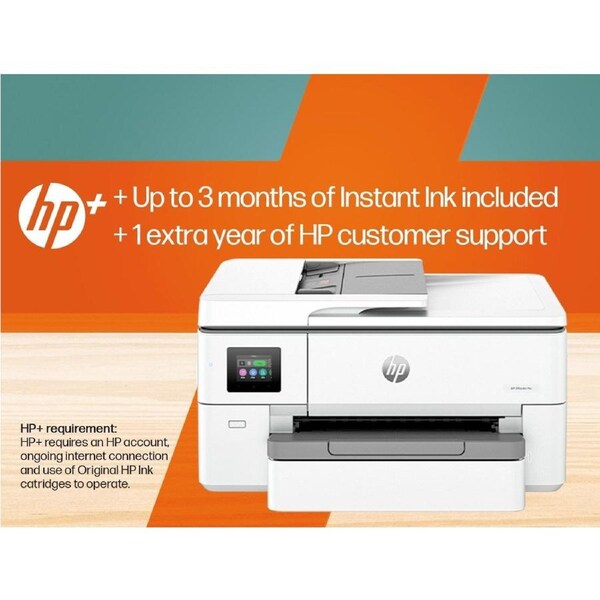 *NEW!* HP OfficeJet Pro 9720e Wide Format All-in-One Printer Instant Ink Enabled+Wi-Fi [53N95B]