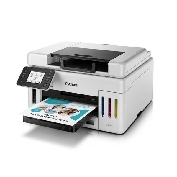 Canon MegaTank GX6560 3-in-1 Multifunction Ink Tank Printer GI66 Ink Bottle - Space Saver