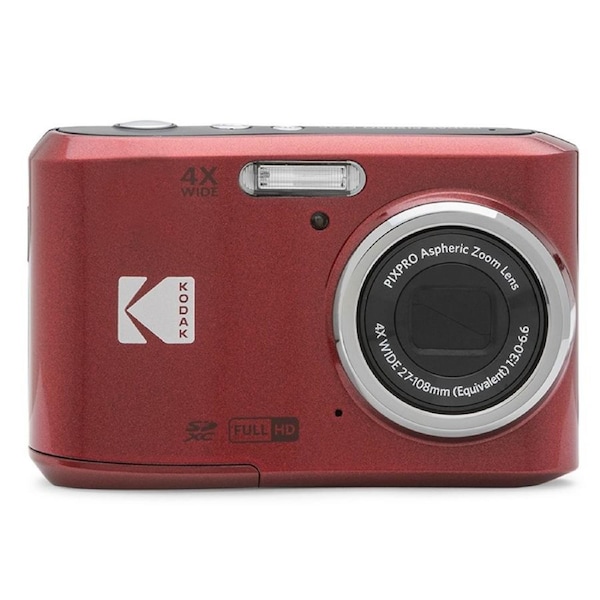 Kodak Pixpro FZ45 Digital Compact Camera Red