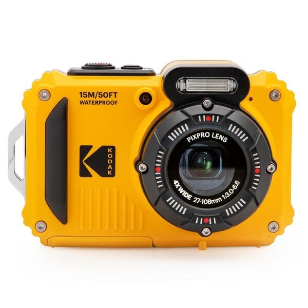 Kodak Pixpro WPZ2 Digital Camera Waterproof Yellow