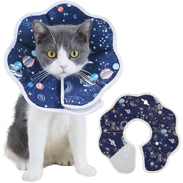 Soft Cat Recovery Collar, Adjustable Pet Cone Collar For After Surgery, Lightweight Elizabethan Collar For Cat Kitten