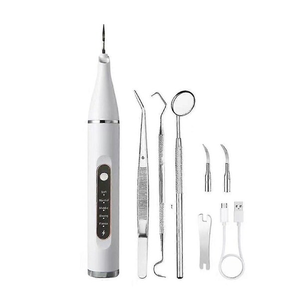 Dog Plaque and Tartar Remover, Ultrasonic Teeth Cleaner for and Cats, Ultrasonic Dental Kit, Dental