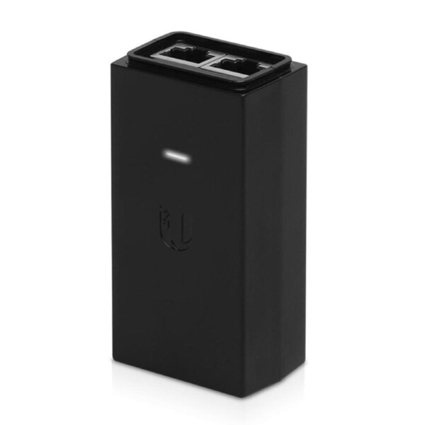 Ubiquiti 24V DC 12W PoE Injector - Black (POE-24-12W)
