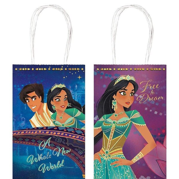 Aladdin Paper Gift Bags (Pack of 8)