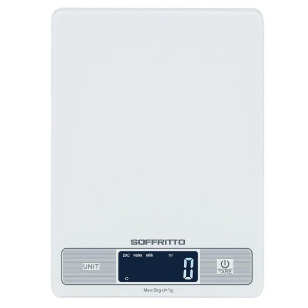 Soffritto Professional Tina Digital Scale - White