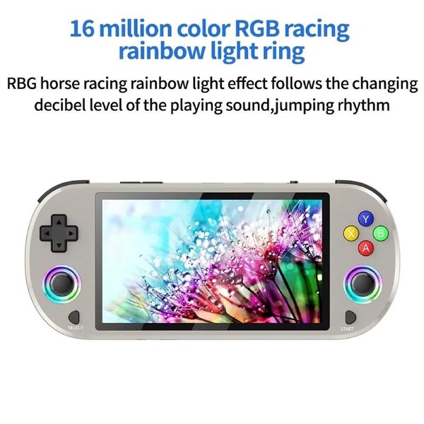 Retro Handheld Game Console 5.0 HDMI Video Game Player 30000 games-Black