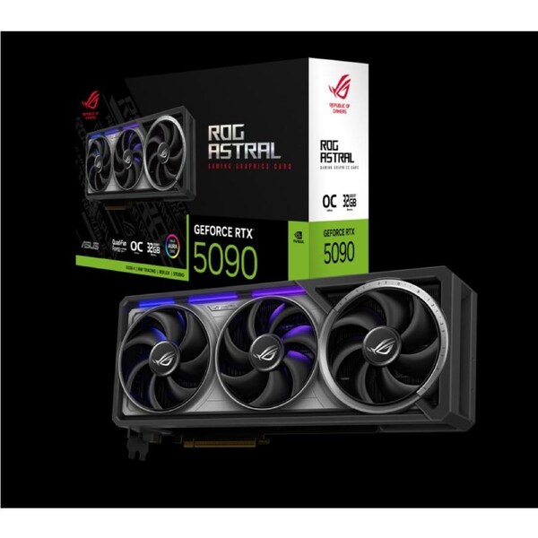 ASUS nVidia GeForce ROG Astral RTX 5090 RTX5090 32GB GDDR7 OC Edition Graphics Card