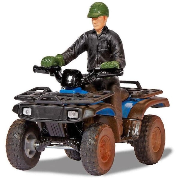Siku Massey Ferguson AgTV Blue Edition 1:32 Figure/Vehicle Kids Toy 3y+