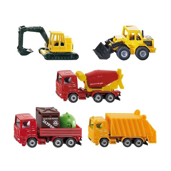 5pc Siku Construction Diecast Miniature Vehicles Set Kids/Children Play Toy 3y+