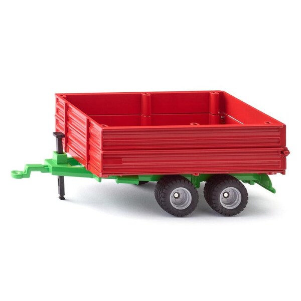 Siku Tandem Axle Red Trailer Farm Vehicle Diecast Kids/Children Toy 3y+