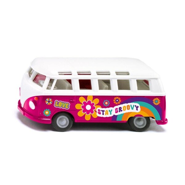 Siku VW T1 Samba Mini Bus Diecast Miniature Vehicle Kids/Children Play Toy 3y+