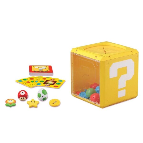 Super Mario Yellow Question Block Game Cube Kids/Family Party Night Toy 4y+