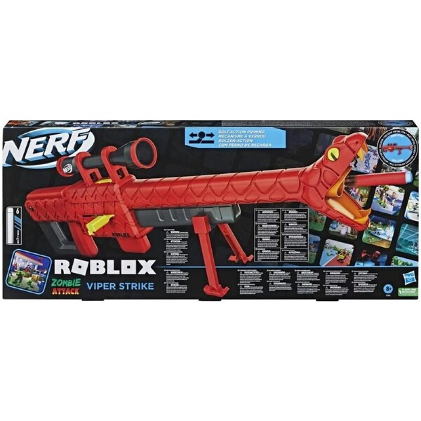 Nerf Roblox Zombie Attack: Viper Strike Dart Blaster