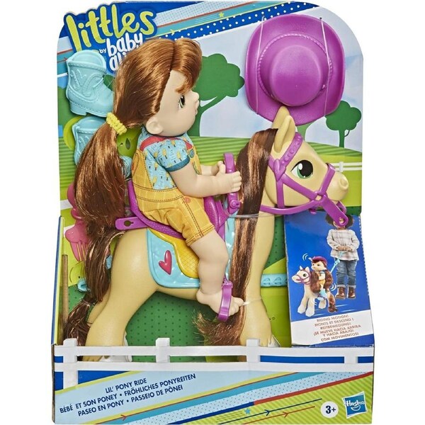 Hasbro Baby Alive Lil Pony Ride Doll