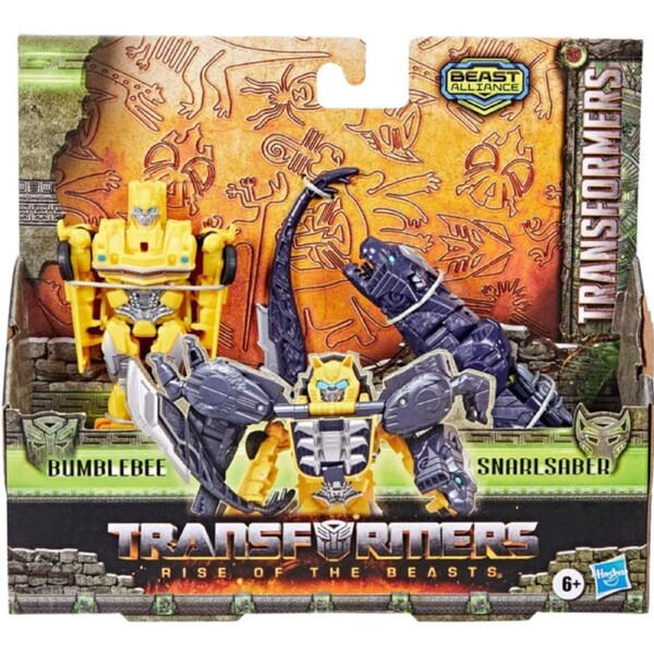 Transformers: Rise of the Beasts - Bumblebee & Snarlsaber Beast Alliance Beast Combiners