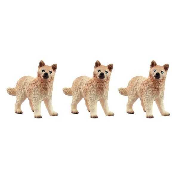 3PK Schleich Arctic Wolf Cub 2025 Release Animal Figure Kids/Children 2cm 3y+