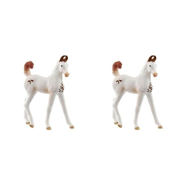 2PK Schleich Marwari Foal Animal Figure/Sculpture Kids/Children Play Toy 6cm 3y+
