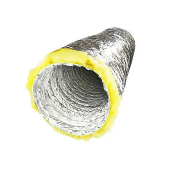4inch 6 meter Acoustic Insulated Ducting Hydroponics Inline Ventilation Fan Duct
