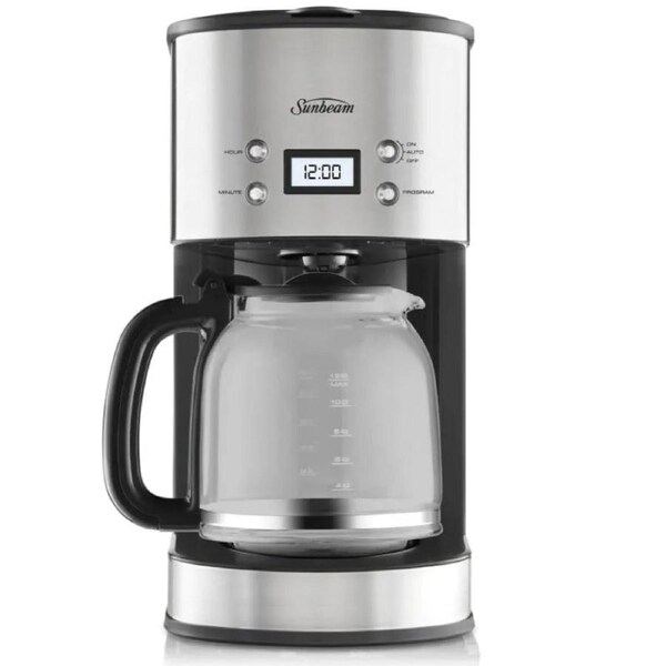 Sunbeam Drip Coffee Machine Auto Brew Stainless Steel