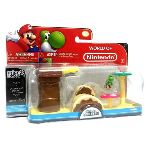 WORLD OF NINTENDO Microland Yoshi+ Layer Cake Desert
