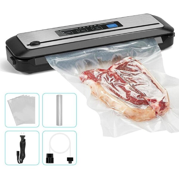 Vacuum Sealer Machine Auto Dry Wet Food Saver Storage Packing Start Kit