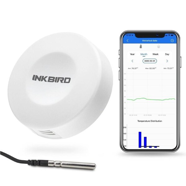 Temp & Humidity Data Logger thermometer Hygrometer Recorder Analyse save