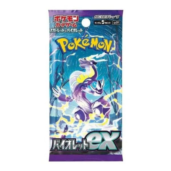 Violet EX SV1V Booster Pack - Japanese Pokemon TCG