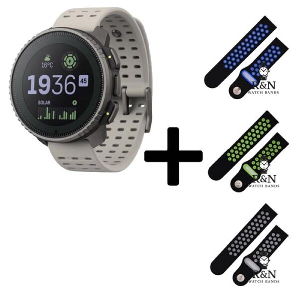 Suunto Vertical Solar Watch (TIT SAND) + R&N Strap Edition