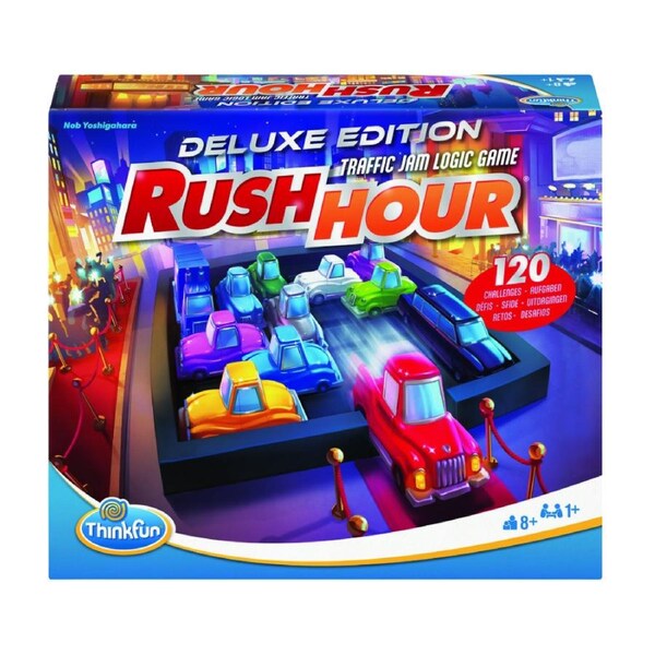 ThinkFun Rush Hour Deluxe Kids/Family Interactive Logic Game Fun Play Toy 8y+