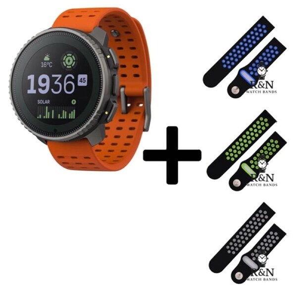 Suunto Vertical Solar Watch (TIT CANYON) + R&N Strap Edition