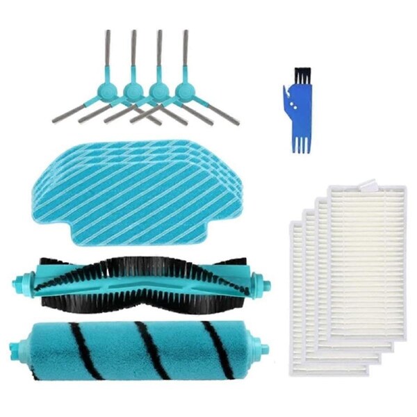 For Cecotec Conga 4090 4490 4690 5090 5490 6090 Robot Vacuum Cleaner Parts Main Side Brush Hepa Filter Mop Cloth