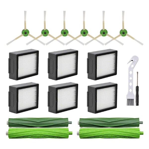 Replacement Parts for iRobot Roomba i3 i4 i6 i7 i8 j7 E5 E6 E7 Robot Vacuum Cleaner Main Side Brush HEPA Filter