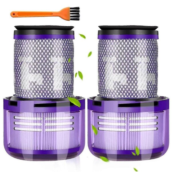 Set Of 2 Dyson V12 Filter, For Dyson V12 Slim Absolute Filter Vacuum Cleaner, For Dyson V12 Filter Washable Hepa Accessories, Dyson V12 Sl Rear Filter