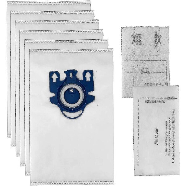 Vacuum Cleaner Bags compatibale with Miele Gn Hyclean Efficiency Complete C3 Complete C2