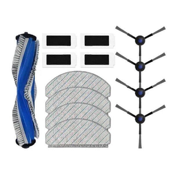 For N20 / N20 PLUS / N20 Robot Vacuum Accessories Main Side Brush Hepa Filter Mop