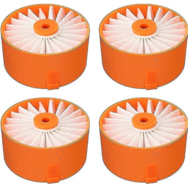 Pack Of 4 Replacement Filters - Compatible With Black+decker Powerseries Extreme Cordless Stick Vacu