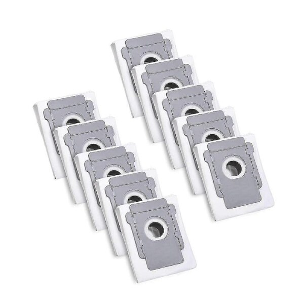 10 Vacuum Cleaner Bags For Irobot Roomba I7 I7+ I3 I3+ I4 I4+ I6 I6+ J7 J7+ I8 I8+s9 S9+ E5 E6 E7 Clean Base, Accessory