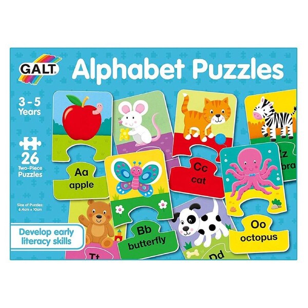 Galt Alphabet Puzzles 26 x 2 Piece Jigsaw Puzzle