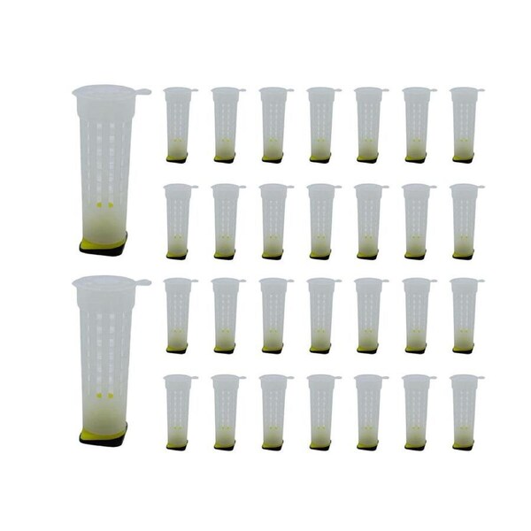 30pcs Bee Protective Covers Multi Functional King Cage Bee Bite Protector Shield