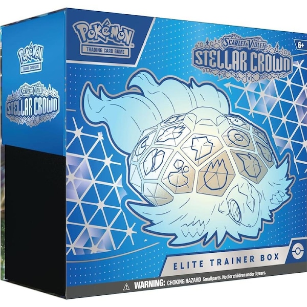 Pokemon TCG Scarlet & Violet Stellar Crown - Elite Trainer Box ETB