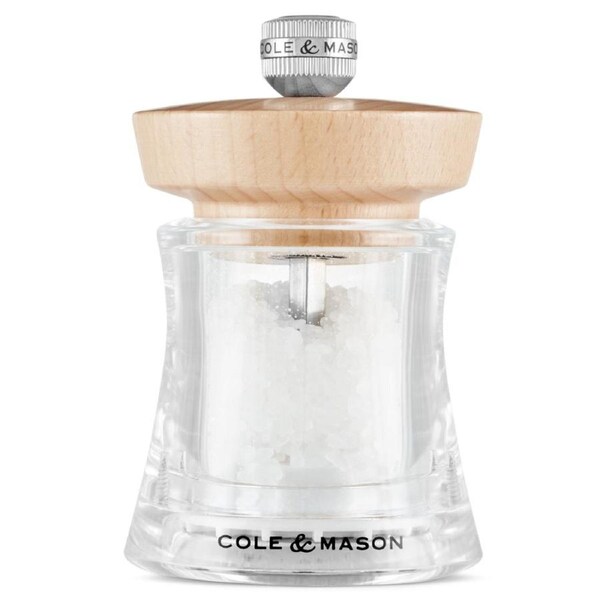 Cole & Mason Holborn 95mm Salt Mill Natural Beech