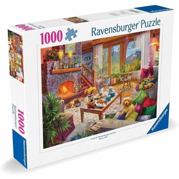 Ravensburger Cozy Cabin 1000 Piece Puzzle